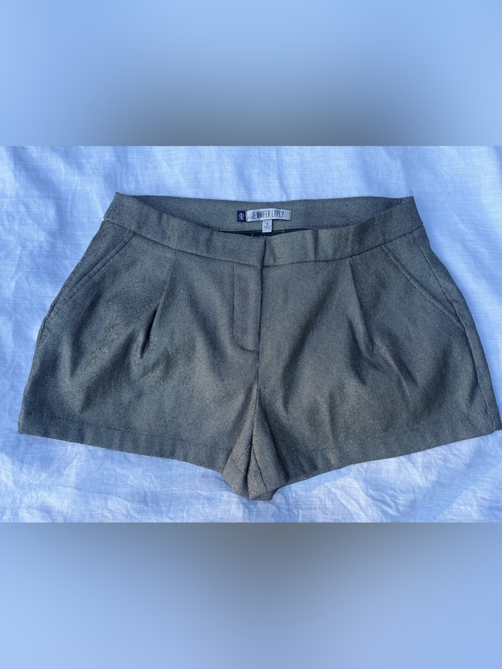 Jennifer Lopez Women's Gray  Dress Shorts